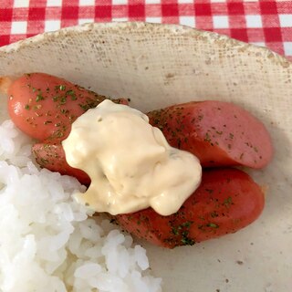 タルタルソースの焼きウインナー☆彡